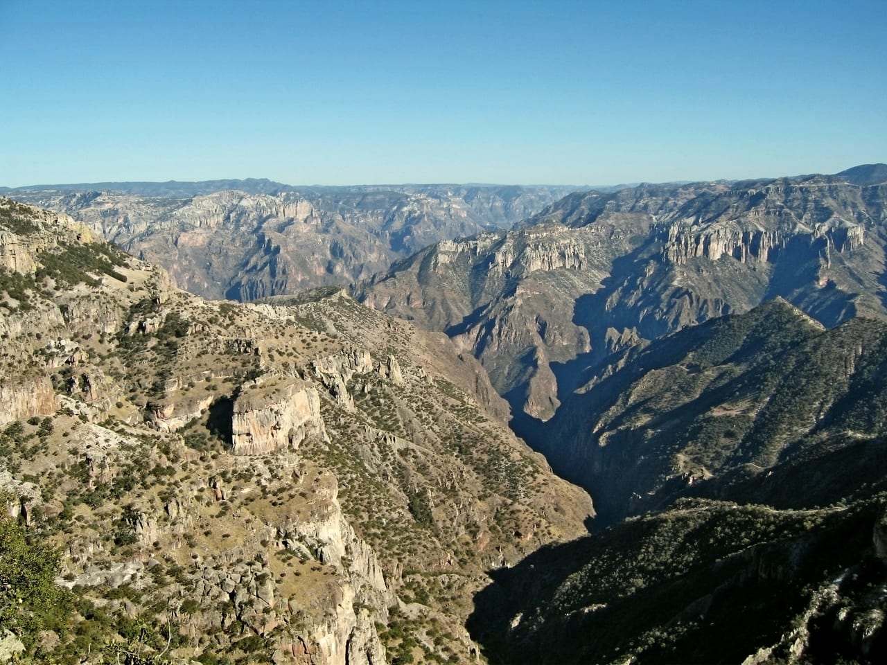 Barrancas del Cobre, Mexique, canyon et formation rocheuse