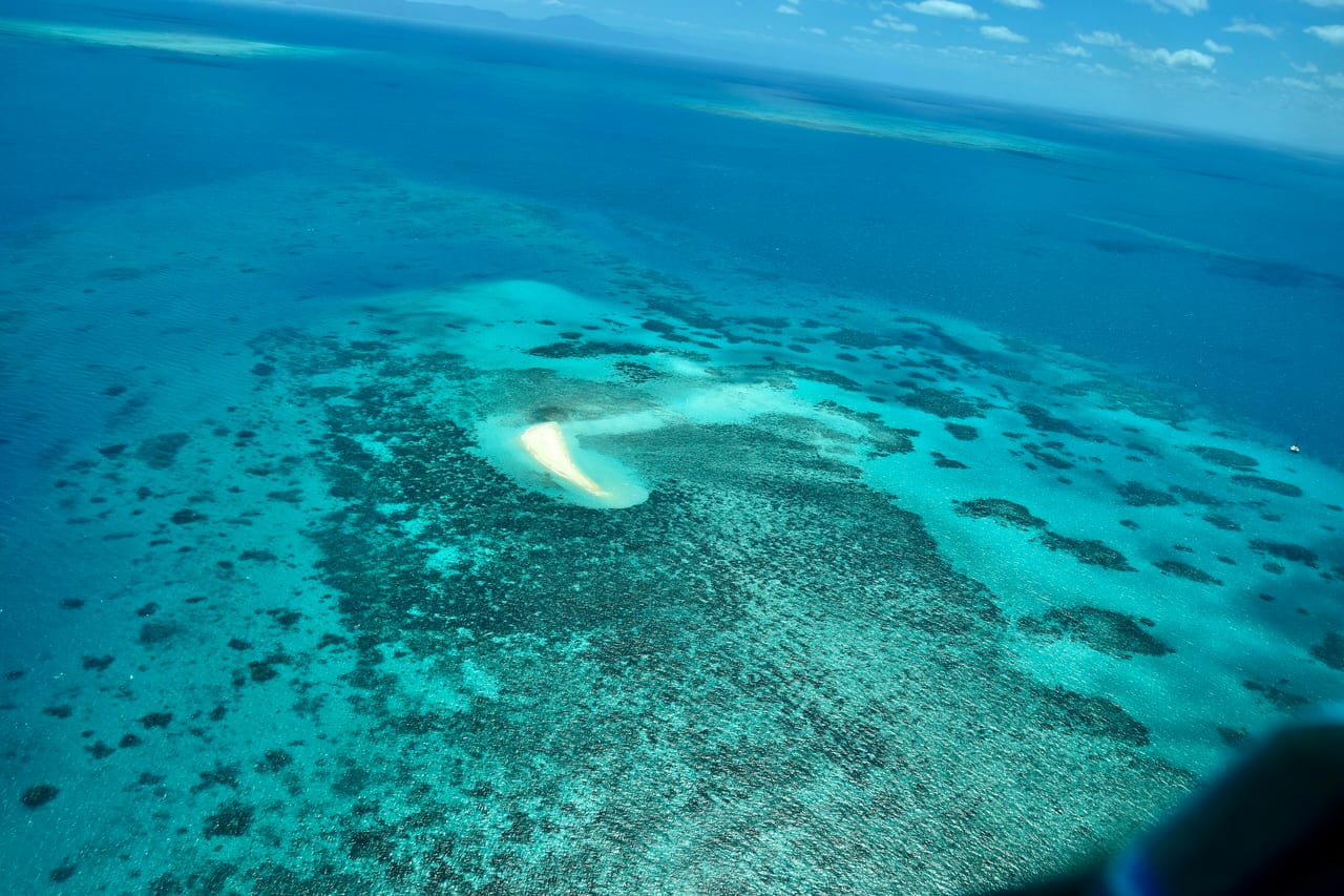Grande Barrière de corail, Australie, ocean et atoll