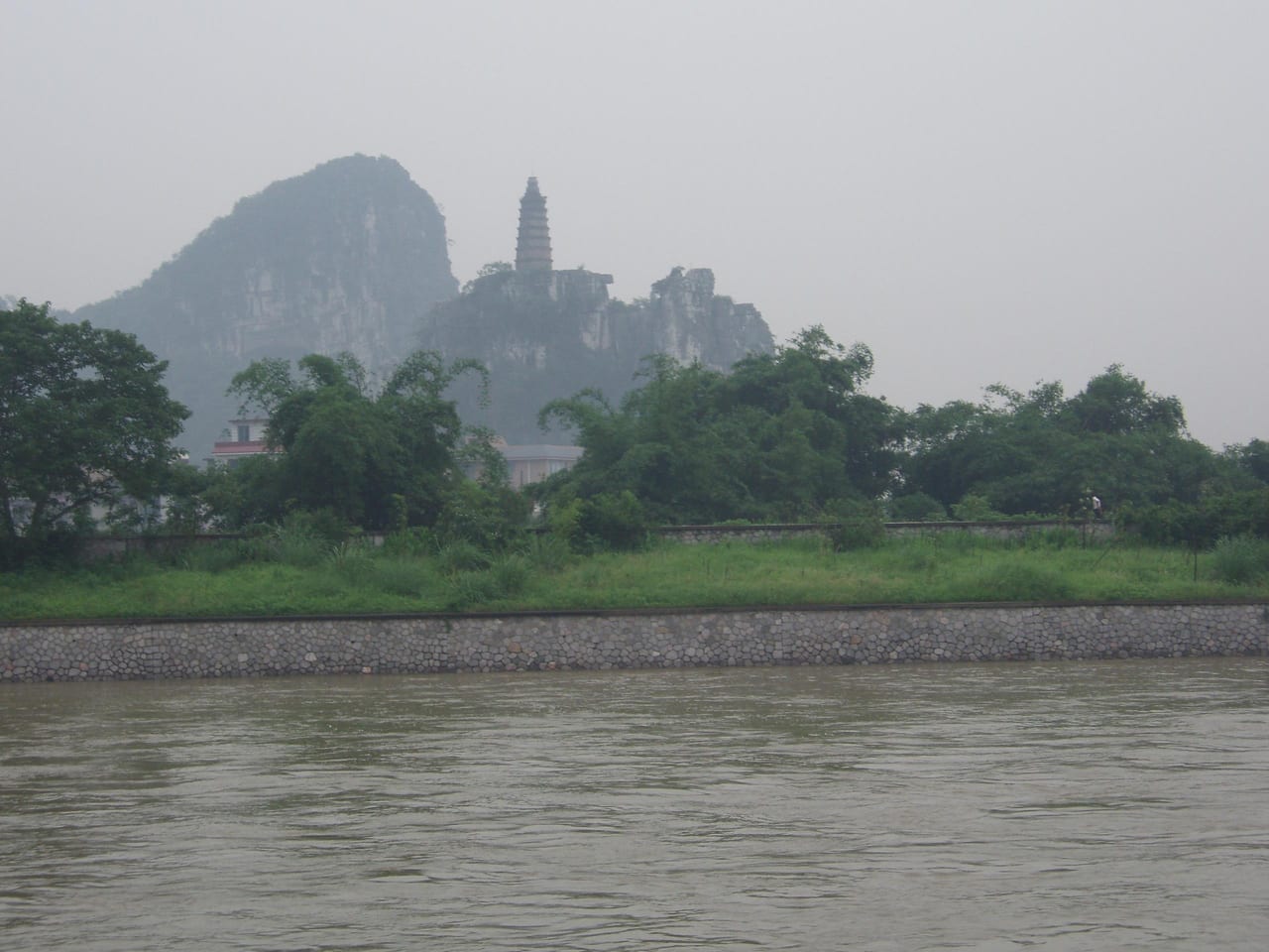 Karst de Guilin et rivière Li, Chine, karst et fleuve