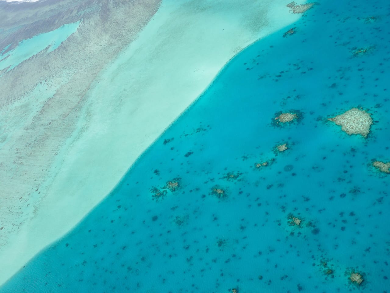Lagons de Nouvelle-Calédonie, Nouvelle-Calédonie, France, ocean et atoll