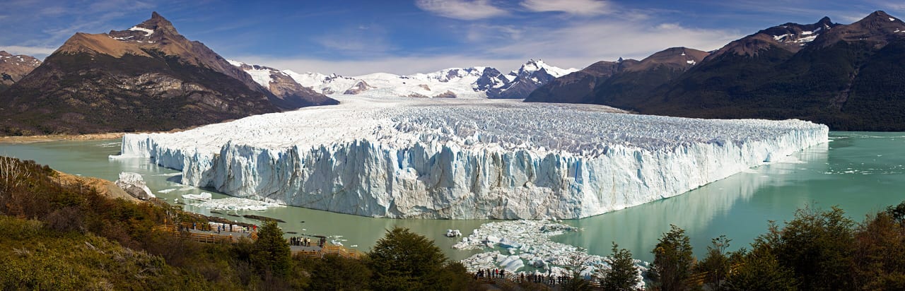Glacier Perito Moreno et parc national Los Glaciares, Argentine, glacier et lac