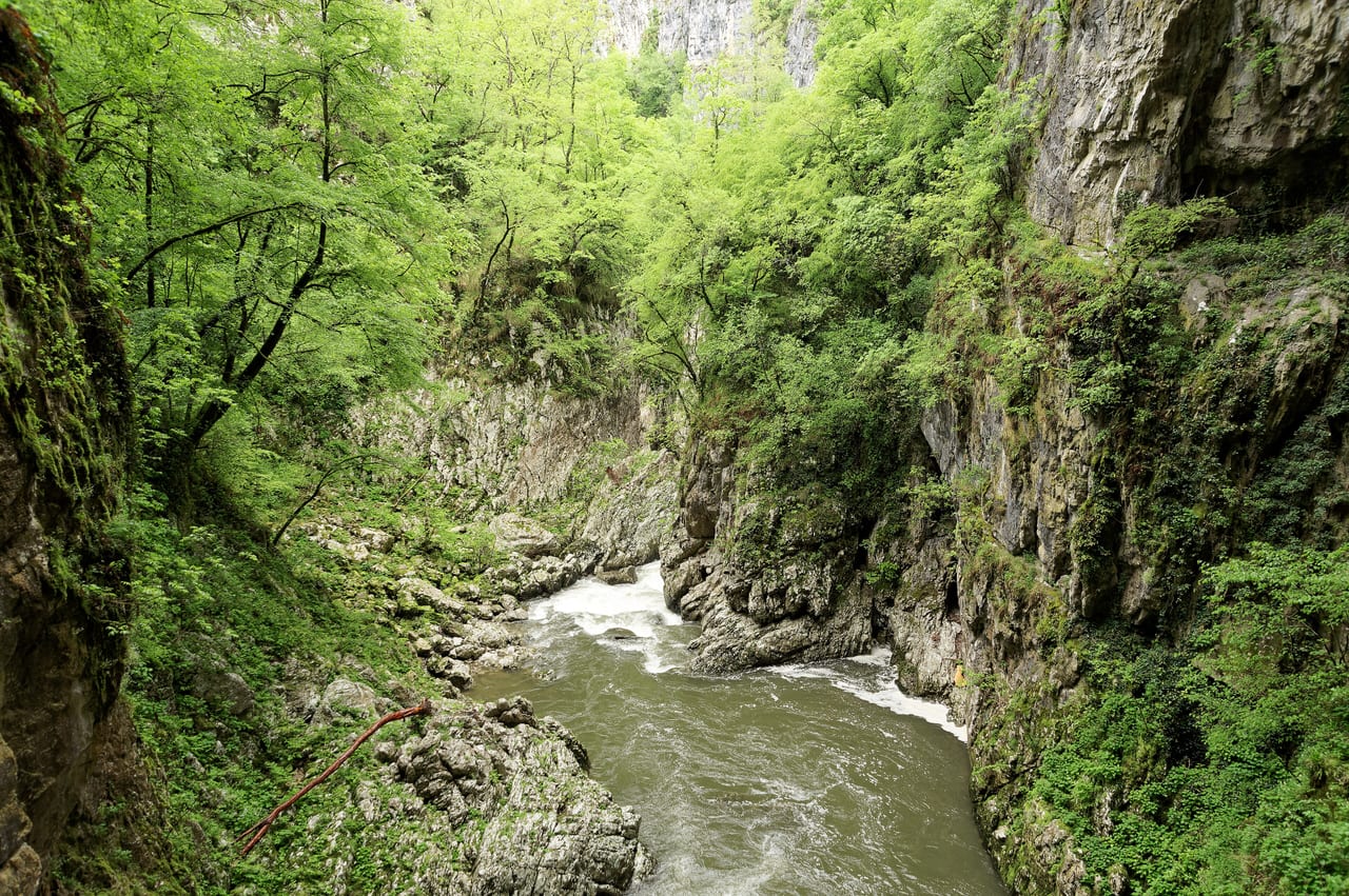 Grottes de Škocjan, Slovénie, grotte et karst